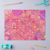 Jubelstemming: Maximalistische Kunst Tissuepapier (Craft)