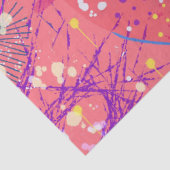 Jubelstemming: Maximalistische Kunst Tissuepapier (Detail)