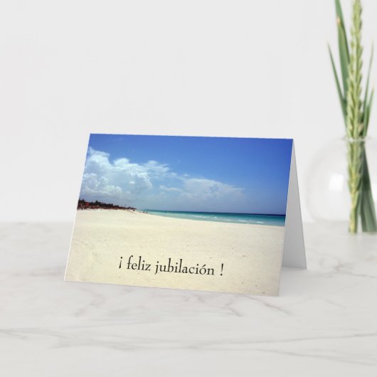 jubilación playa kaart (Voorkant)