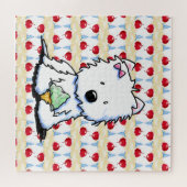 Jubilant Cherry Westie  Legpuzzel (Horizontaal)