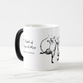 Jubilant Mice Magische Mok (Voorkant links)