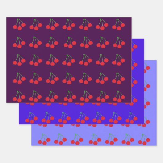 Jubilant multipack-papier (3 vellen) inpakpapier vel (Set)