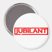 Jubilant Stamp Magneet (Voorkant / Achterkant)