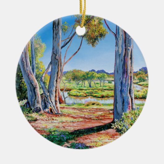 Jubilate Deo - Keramisch Ornament (Voorkant)