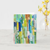 Jubilatie Blank Notecard Kaart (Gele Bloem)