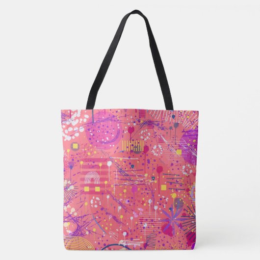 Jubilation: Maximalist Art Tote Bag (Voorkant)