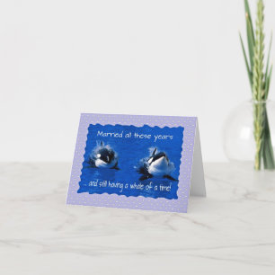 Jubilea begroeten, met een walvis van een tijd kaart