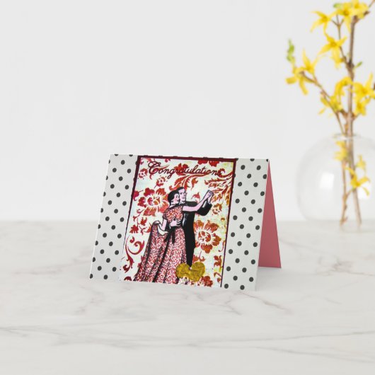 Jubilea kaart (Gele Bloem)