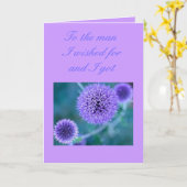 Jubilea kaart (Gele Bloem)