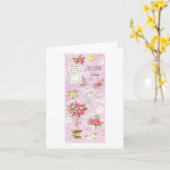 Jubilea Kaart (Gele Bloem)