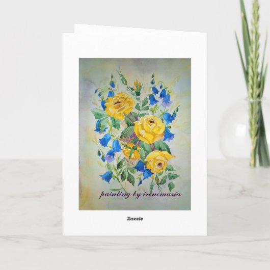 Jubilea Kaart met liefdesgedicht erin (Achterkant)