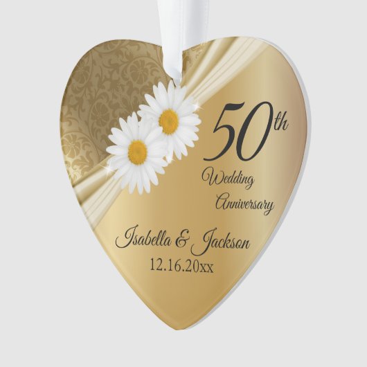 Jubilea Keepsake 50th Ornament (voorkant)