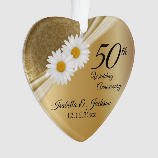 Jubilea Keepsake 50th Ornament (voorkant)