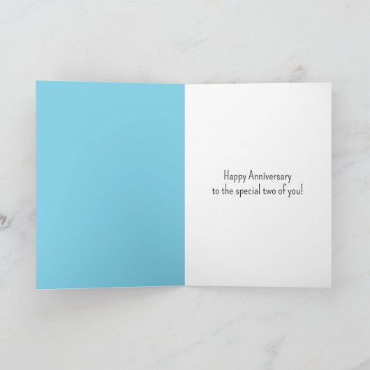 Jubilea strandkippen dragen badpakken kaart (Binnen)