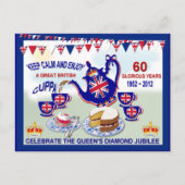 Jubilee Celebration Tea ~ Briefkaart (Voorkant)