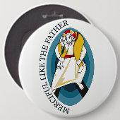 JUBILEE JAAR VAN MERCY GEAR RONDE BUTTON 6,0 CM (Voorkant /achterkant)