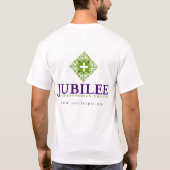 Jubilee Presbyterian Church White T-Shirt (Achterkant)