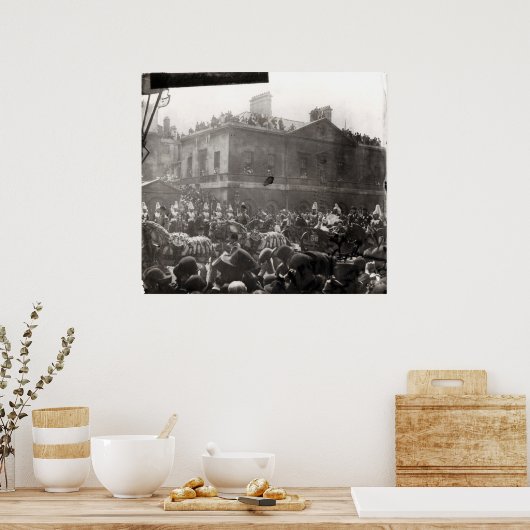 Jubilee Procession in Whitehall, 1887 Poster (Keuken)