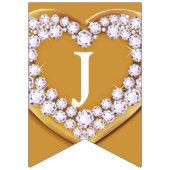 Jubilee trouwdag 75e foto bunting vlaggetjes (Eerste vlag)