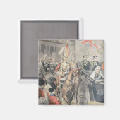 Jubilee van de koningin van Engeland Magneet (Voorkant / Achterkant)