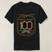 Jubileum 100th Moto Guzzi Gist Classic T-Shirt (Design voorkant)