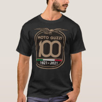 Jubileum 100th Moto Guzzi Gist Classic T-Shirt