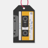 Jubileum 1980:  Cassettebandje Cadeaulabel (Achterkant)