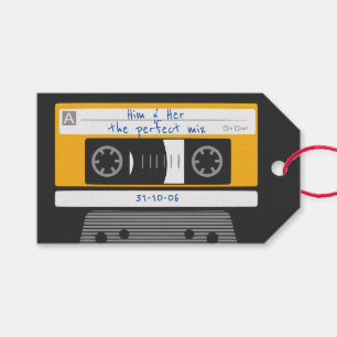 Jubileum 1980: Cassettebandje Cadeaulabel