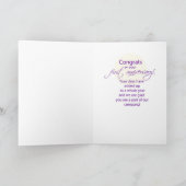 Jubileum 1 jaar werknemer, zon kaart (Binnen)