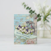 Jubileum 1e 20e 25e 30e 40e 50e op maat briefkaart (Staand voorkant)