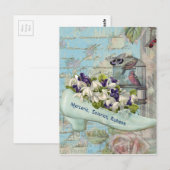 Jubileum 1e 20e 25e 30e 40e 50e op maat briefkaart (Voorkant / Achterkant)