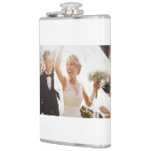 Jubileum 1e bruiloft heupfles (Links)