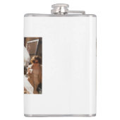 Jubileum 1e bruiloft heupfles (Achterkant)