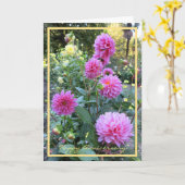 Jubileum 1e bruiloft Wishes Chrysanthemums Kaart (Gele Bloem)