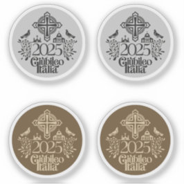 Jubileum 2025 Jubileum van de Katholieke Kerk. Sticker