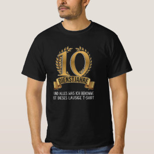 Jubileum 25 jaar werknemers t-shirt