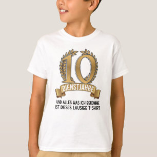 Jubileum 25 jaar werknemers t-shirt