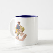 JUBILEUM 2 TWEEKLEURIGE KOFFIEMOK (Voorkant links)