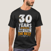 Jubileum 30 jaar bedrijf Jubileum 30 T-shirt (Voorkant)