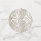 Jubileum 30 jaar Word Cloud ID267 Confetti (Kleine voorkant)