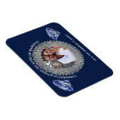 Jubileum 45th Wedding - VOEG FOTO Sapphire Blue TO Magneet (Rechterzijde)