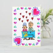 Jubileum - 50e Gold Kaart (Staand voorkant)