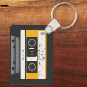 Jubileum 80's  Cassettebandje Sleutelhanger (Achterkant)