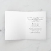 Jubileum, 8e, Rode Rubra Tulpen Kaart (Binnen)