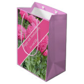 Jubileum 9de bruiloft, papaver medium cadeauzakje (Achterkant Gekanteld)