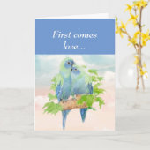 Jubileum aan ÉÉN IK VAN Blauwe Kunsten hou Kaart (Gele Bloem)