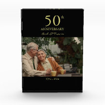 Jubileum aangepaste foto bruiloft modern