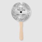 Jubileum Aangepaste foto Handwaaier (Voorkant)