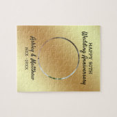 Jubileum Aangepaste foto Legpuzzel (Horizontaal)