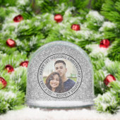 Jubileum Aangepaste foto Sneeuwbol (Kerstmis)